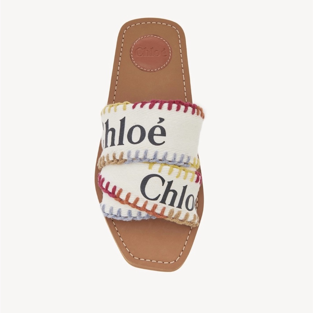 Authentic Chloè flat mules